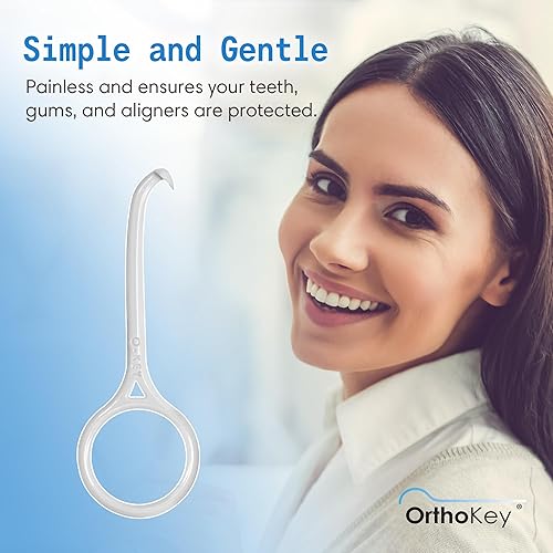 Miniatura 4 de OrthoKey Aligner Remover  Herramienta versátil de eliminación de alineador transparente y retenedor  Removedor higiénico Invisalign, agarrador de