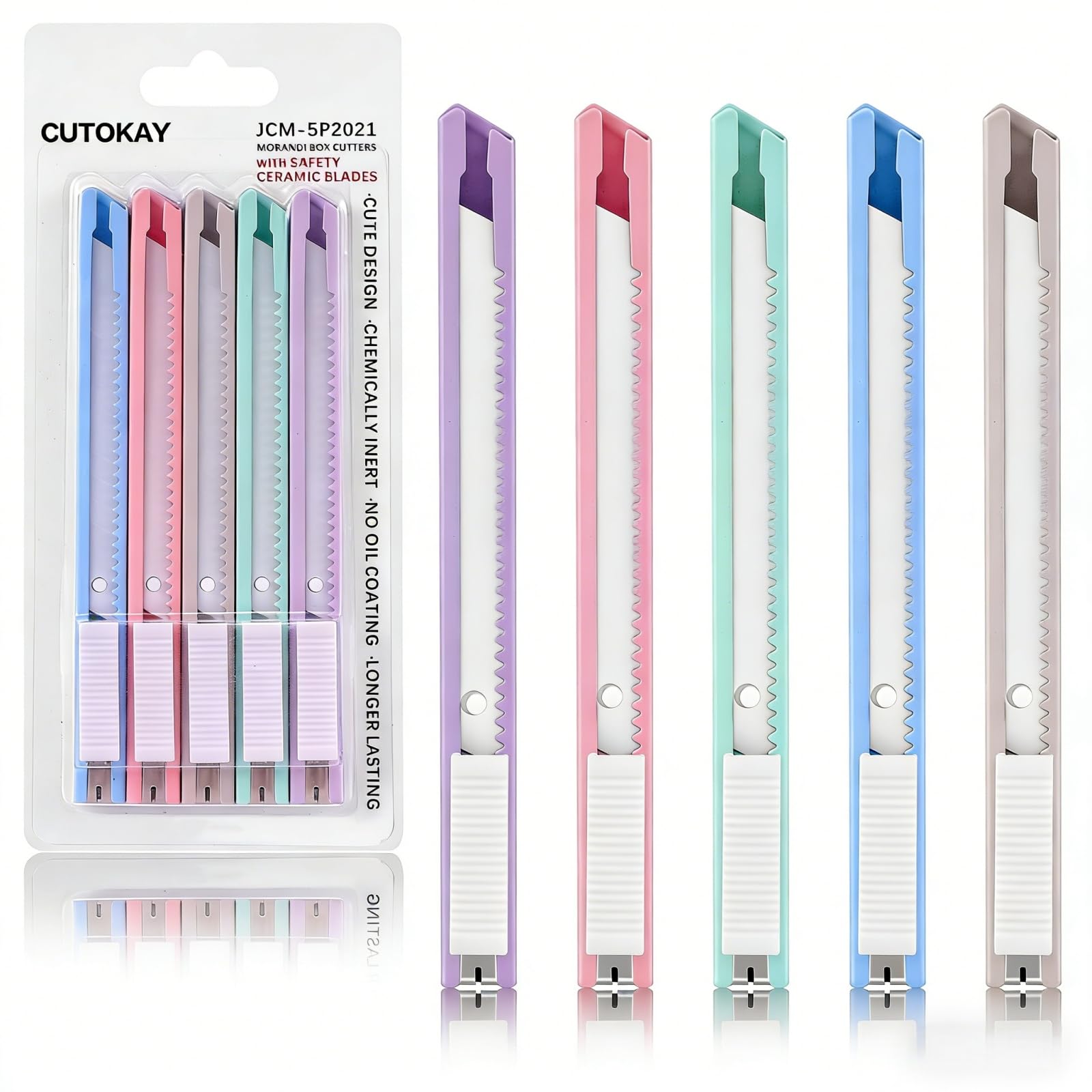 Amazon.com: CUTOKAY Ceramic Box Cutter Utility Knife Ceramic