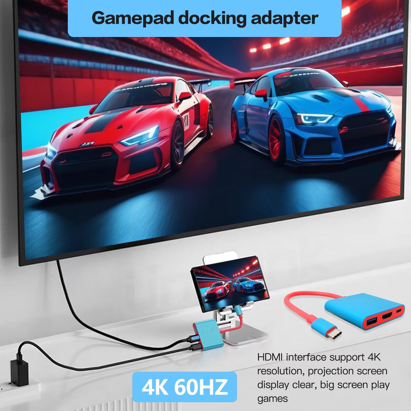 Amazon.com: HDMI TV Dock Switch Docking Station Hub Adapter with 