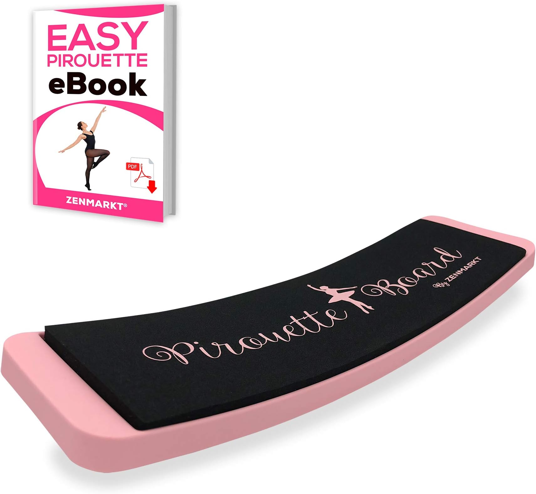 ZenmarktBallet Turning Board for Dancers - Figure Skating Ballet Dance Turning Pirouette Board by Zenmarkt - Improve Balance and Turns - Training Equipment for Dancers, Ice Skaters, Gymnasts and Cheerleaders
