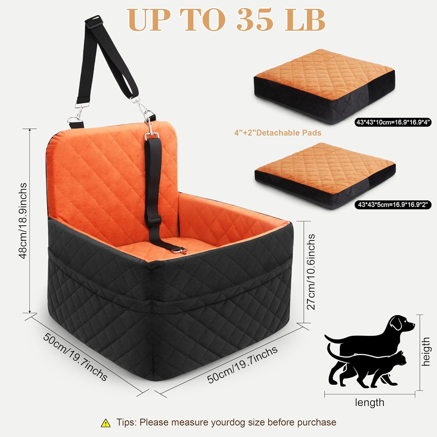 Ultimate Comfort on the Go: Review of the Dog Booster Car Seat for Small to Medium Dogs