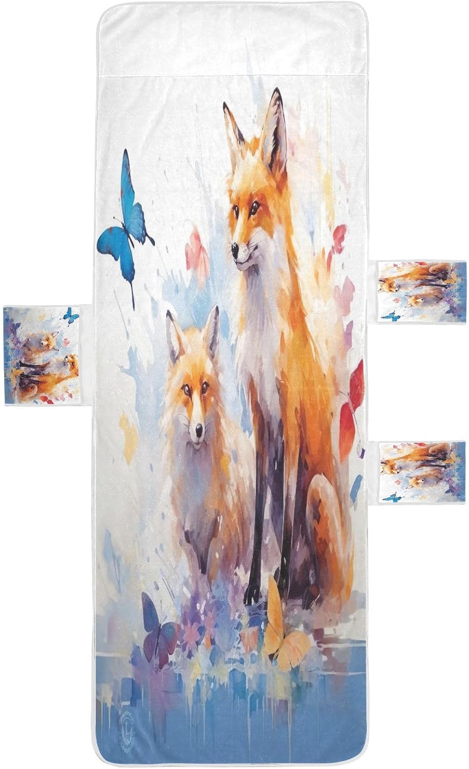 FRMG Fox Patio Chaise Lounge Covers Beach Chair Cover Beach Chair towel lounge chair towel cover 2012298a