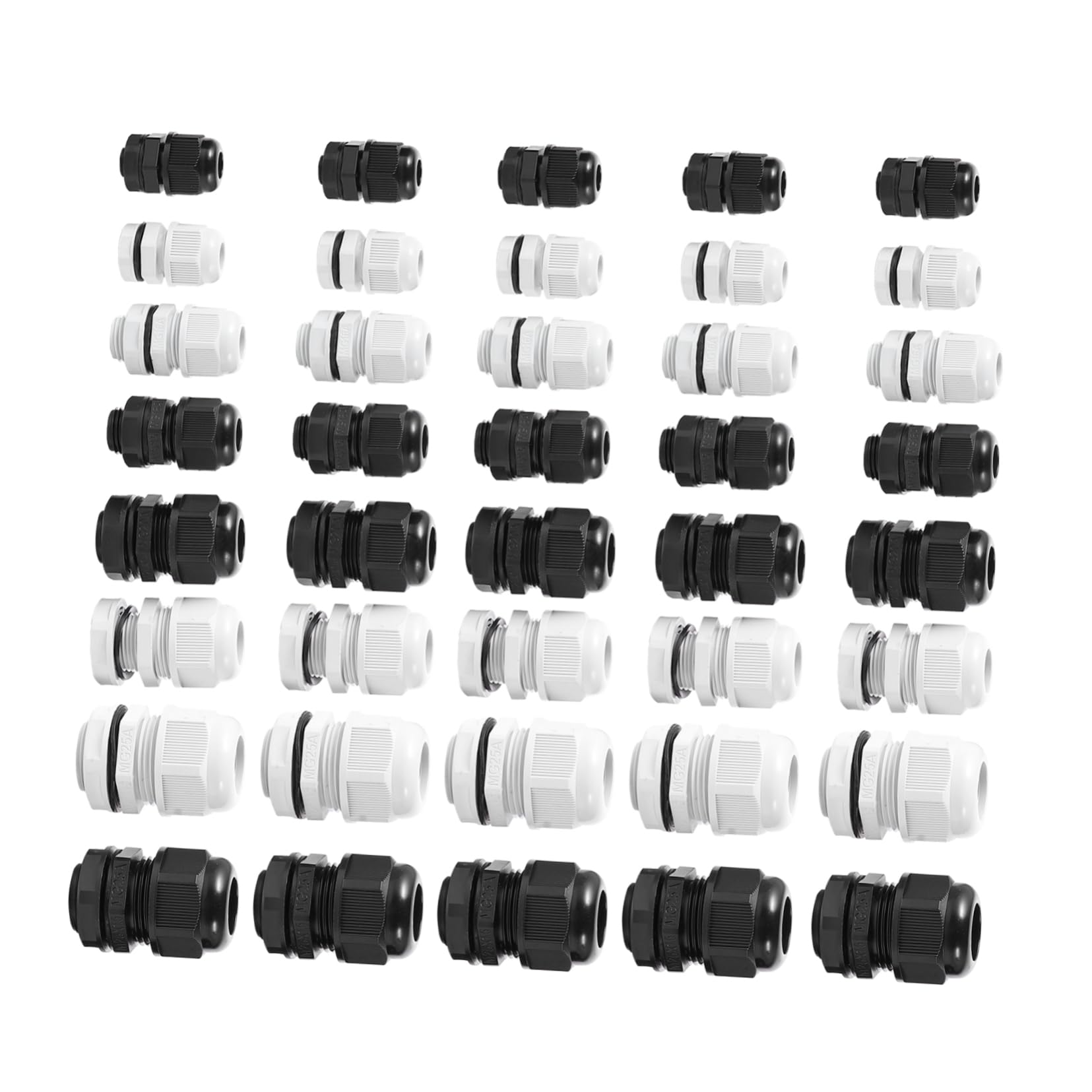POPETPOP 40 Piezas Conjunto Conectores de Cable Estancos Accesorios para Empalmes Eléctricos Resistente al Agua Instalación