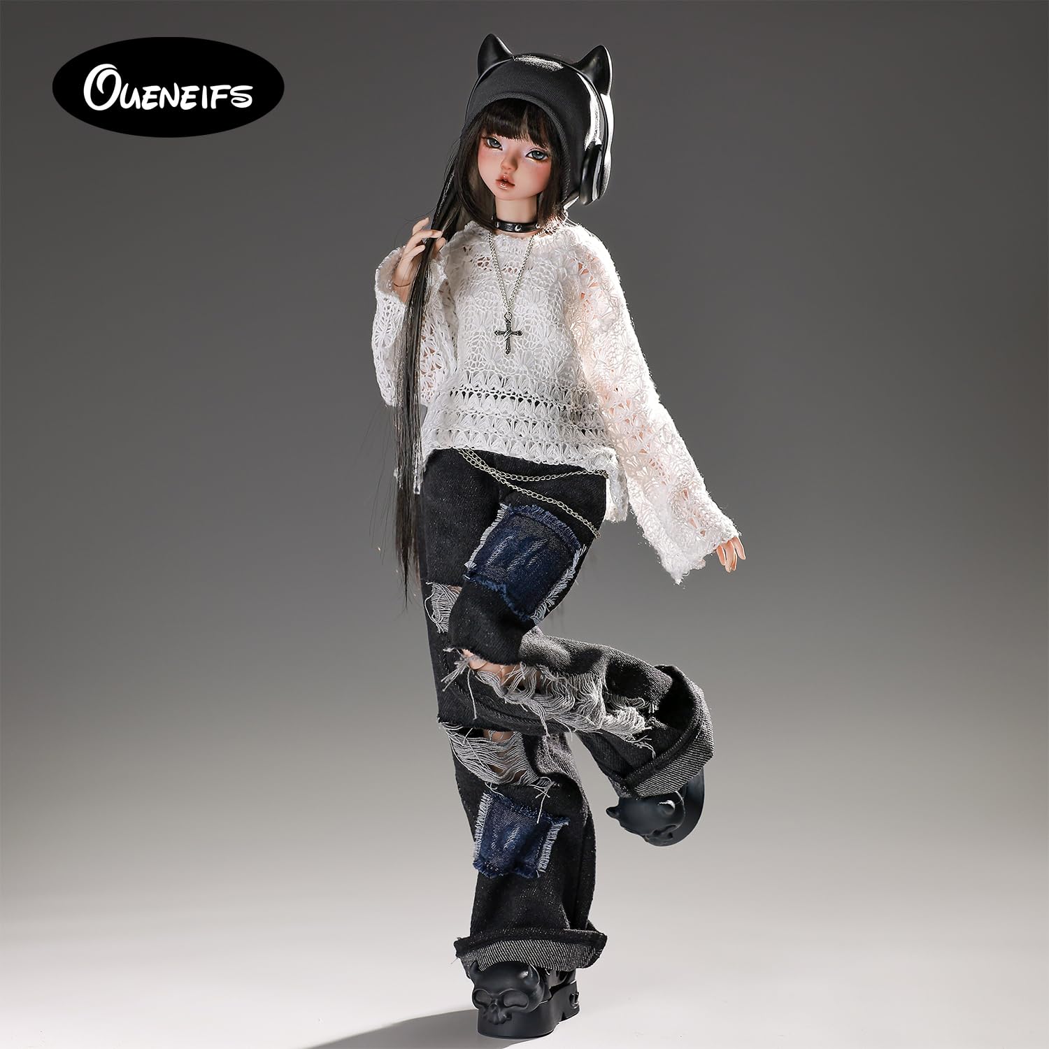 Oueneifs Lenabjd Fullset F Bjd - Muñeca moderna de resina para niños de 15 años