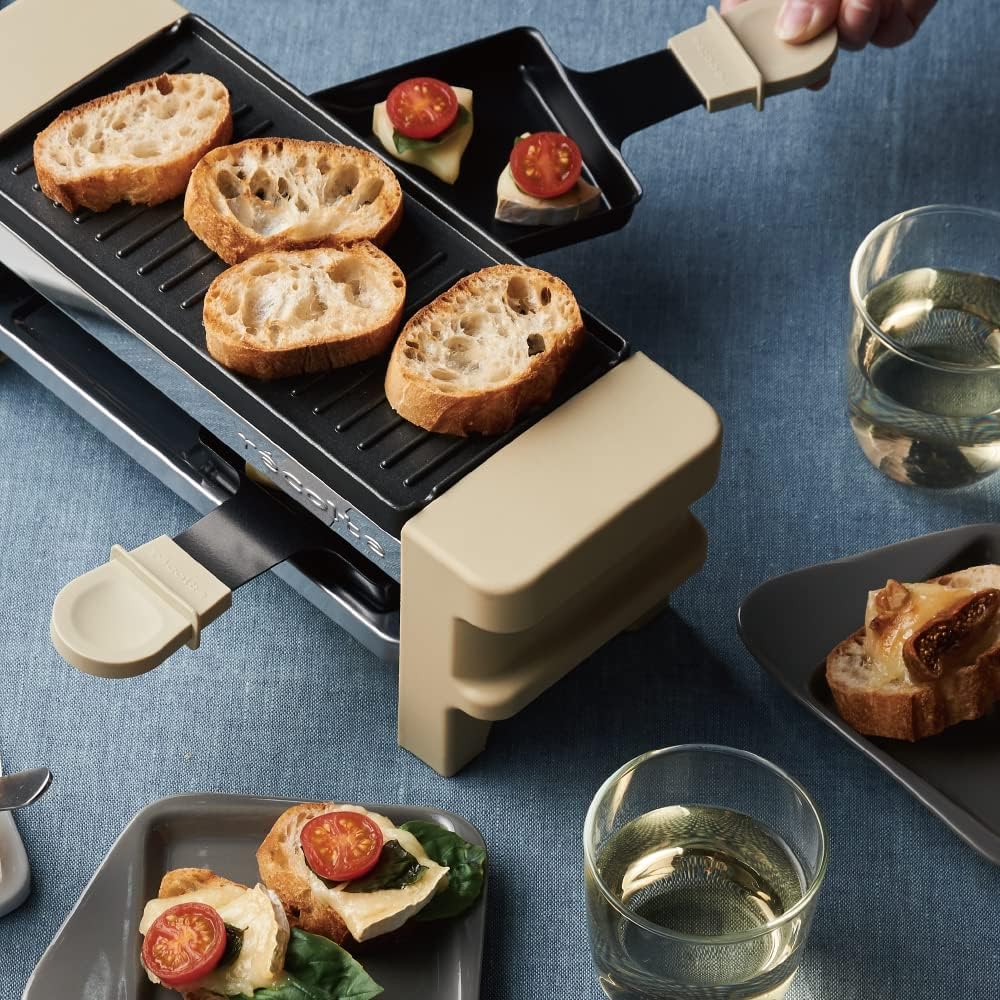 recolte"Raclette & Fondue Maker Melt" (Beige) RRF-1(BE)【Japan Domestic Genuine Products】【Ships from Japan】