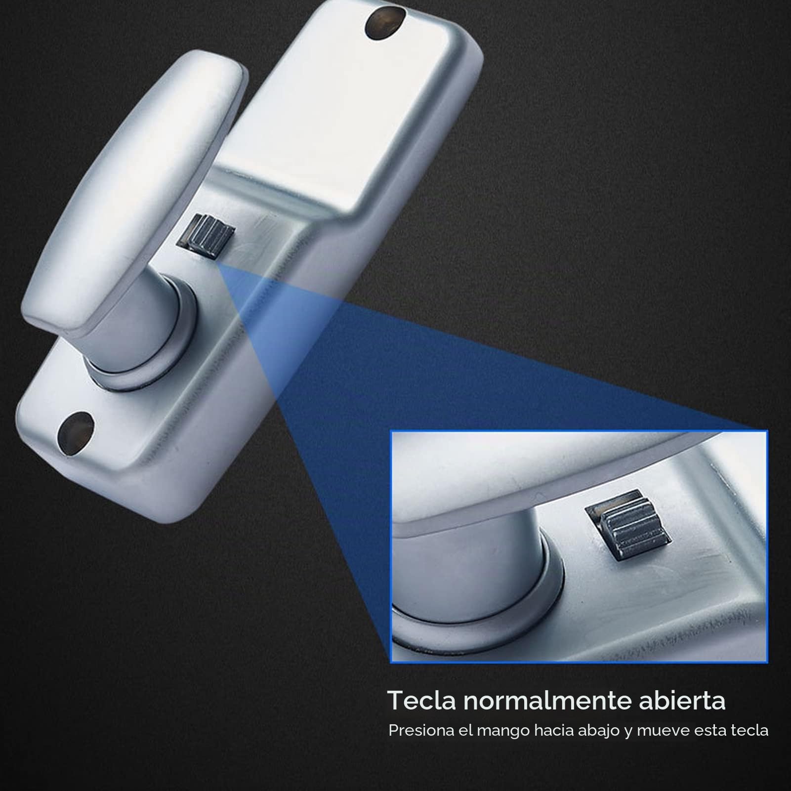 Cerradura de contraseña mecánica Multifuncional Impermeable A prueba de fuego Aleación de zinc Cerradura codificada sin llave inteligente Conjunto Cerradura de puerta combinada para oficina en casa