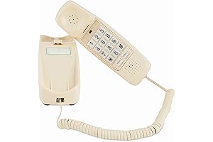 iSoHo Phones Land Line Telephone: Vintage Corded Phone with Big Buttons for...