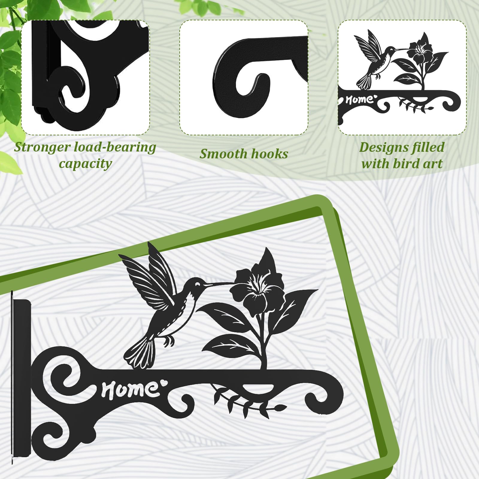 Audio Frequency% 2 Supports Muraux En Fonte Antirouille - Porte