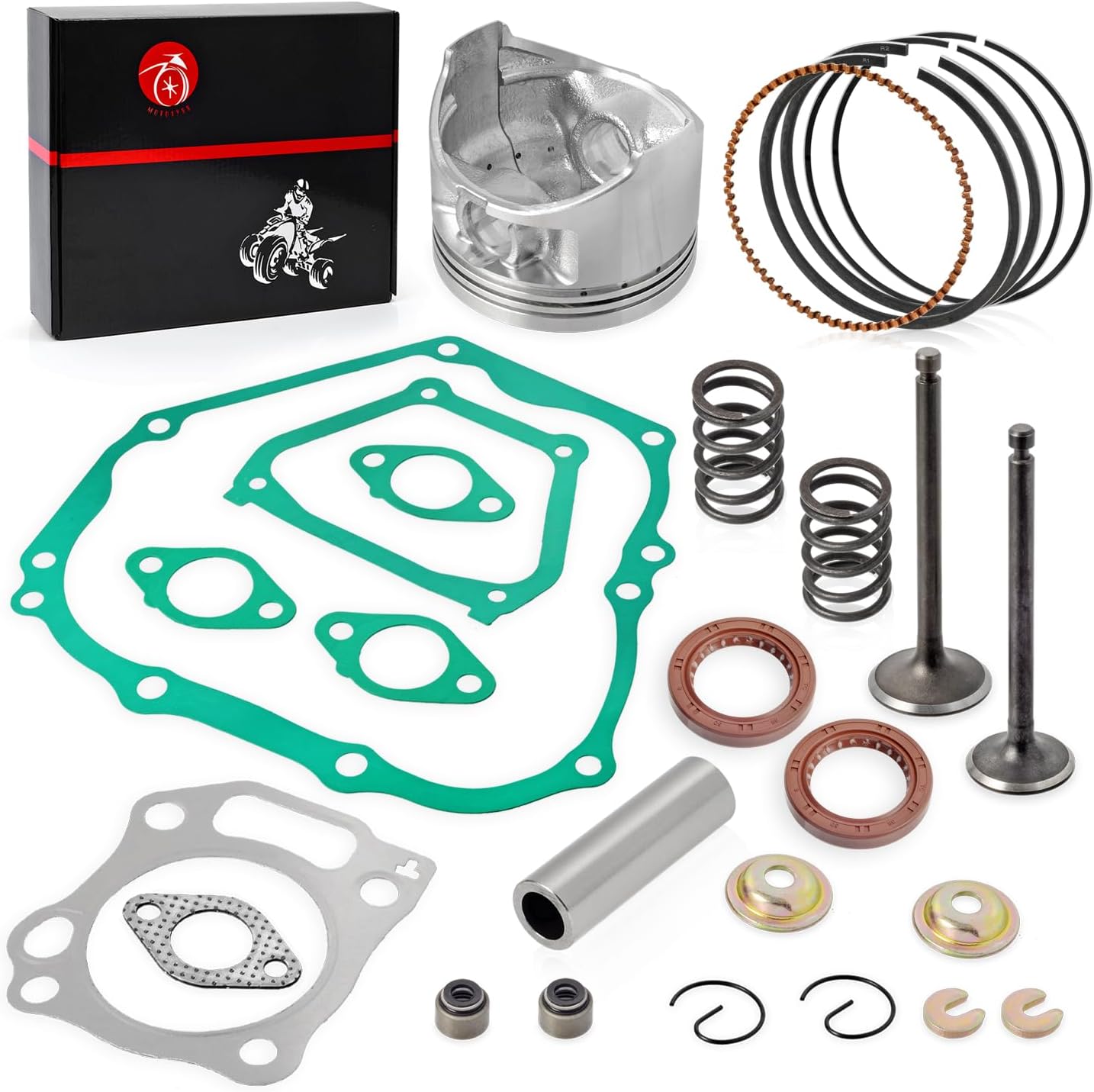 Engine Top End Rebuild Kit Oversize 0.5mm Piston & Ring