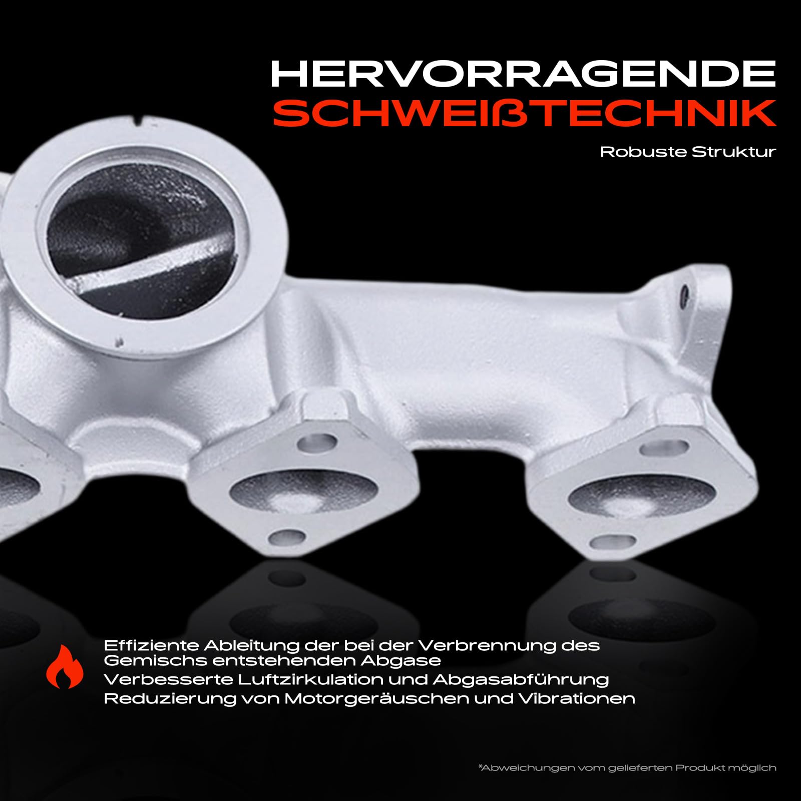 Auspuffkrümmer Krümmer für 3er E90 E91 E92 5er E60 E61 7er E66 E66 X3 E83 X5 E70 X6 E71 E72 2.5L 3.0L 2004-2013 11627811449