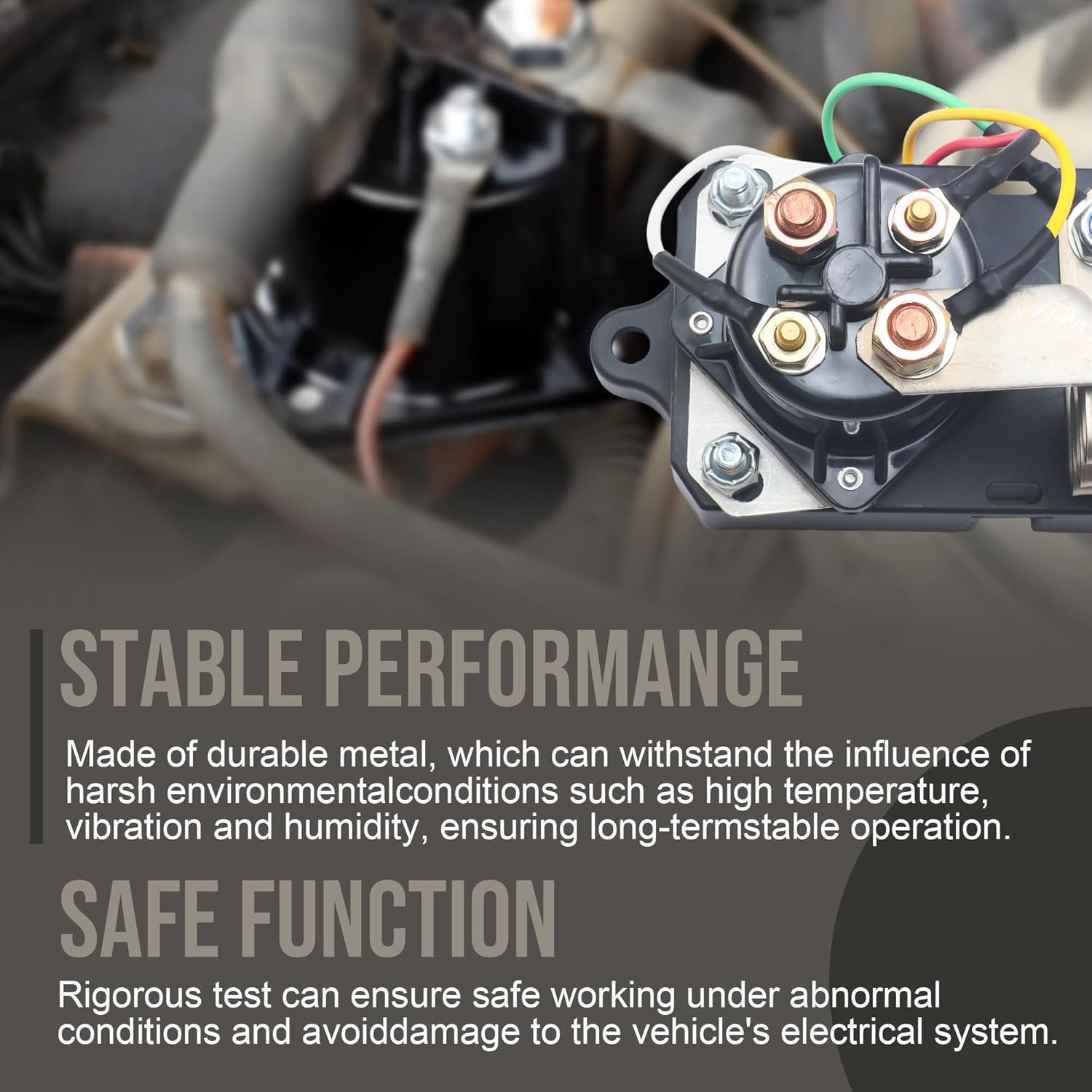 E7TZ-12B533-A Glow Plug Controller Relay Compatible with Ford F250 F350 FSD E250 E350 7.3L IDI Diesel RX 1987-1994, Replacement Part Number# FOTZ-12B533-A DRX01001 DRX-01001