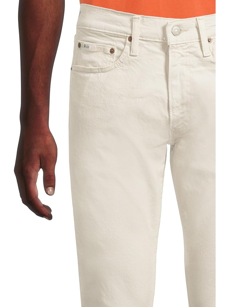 White Polo Ralph Lauren Sullivan Slim Stretch Jeans