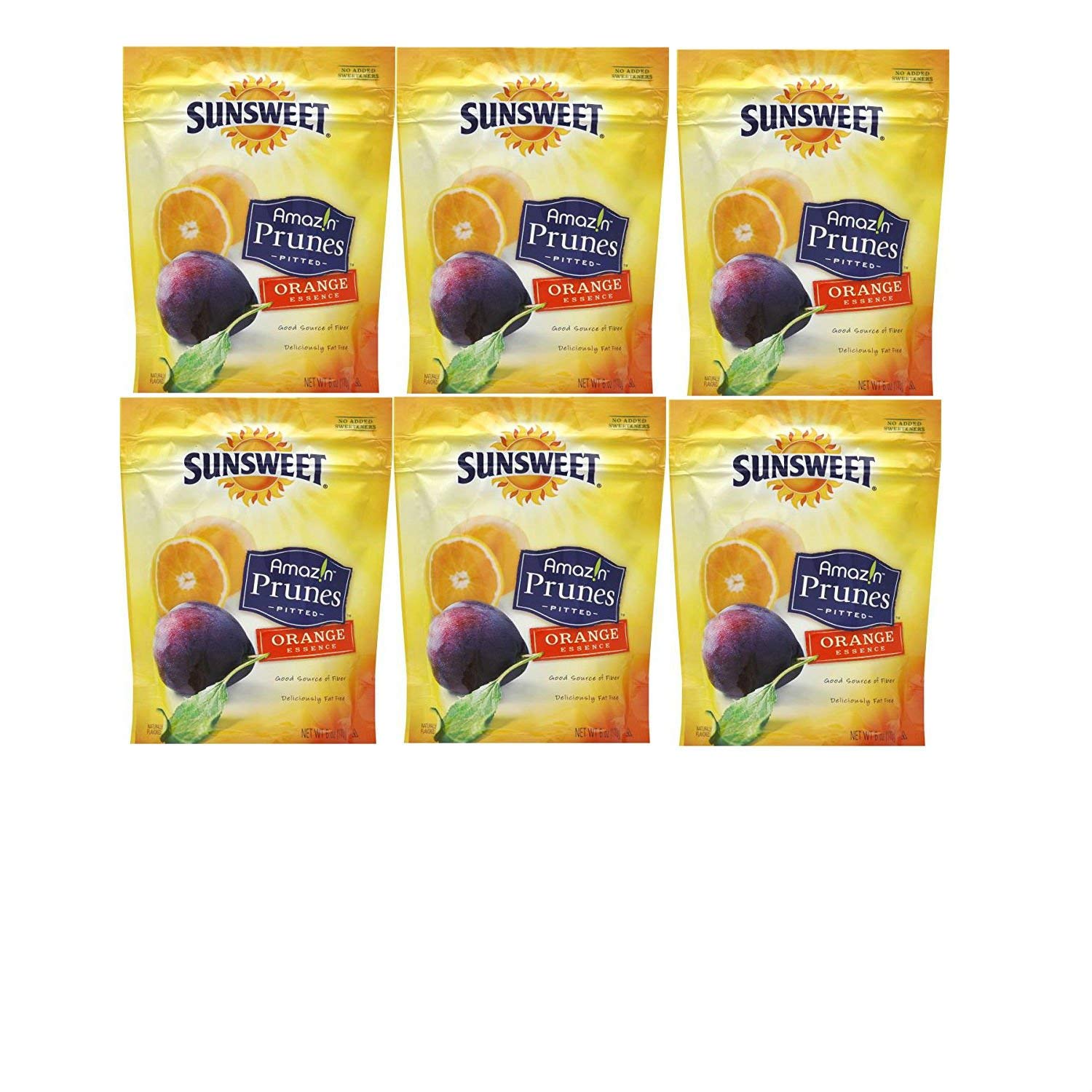 Amazon.com: Sunsweet Amaz!n Prunes, Pitted, Orange Essence 6oz