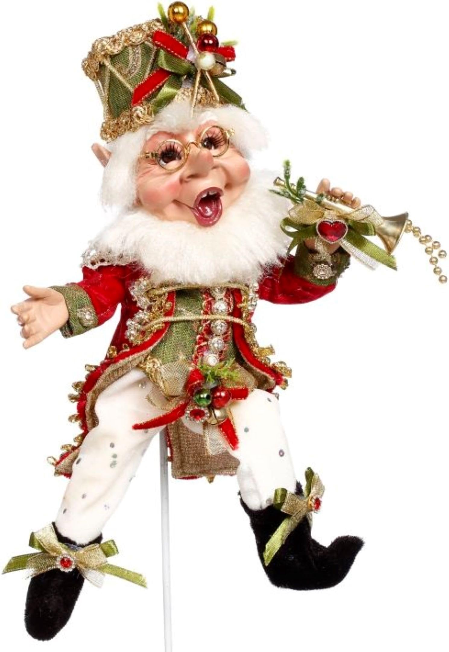 Elfe joyeux Mark Roberts pour illuminer votre table de Noël 2023