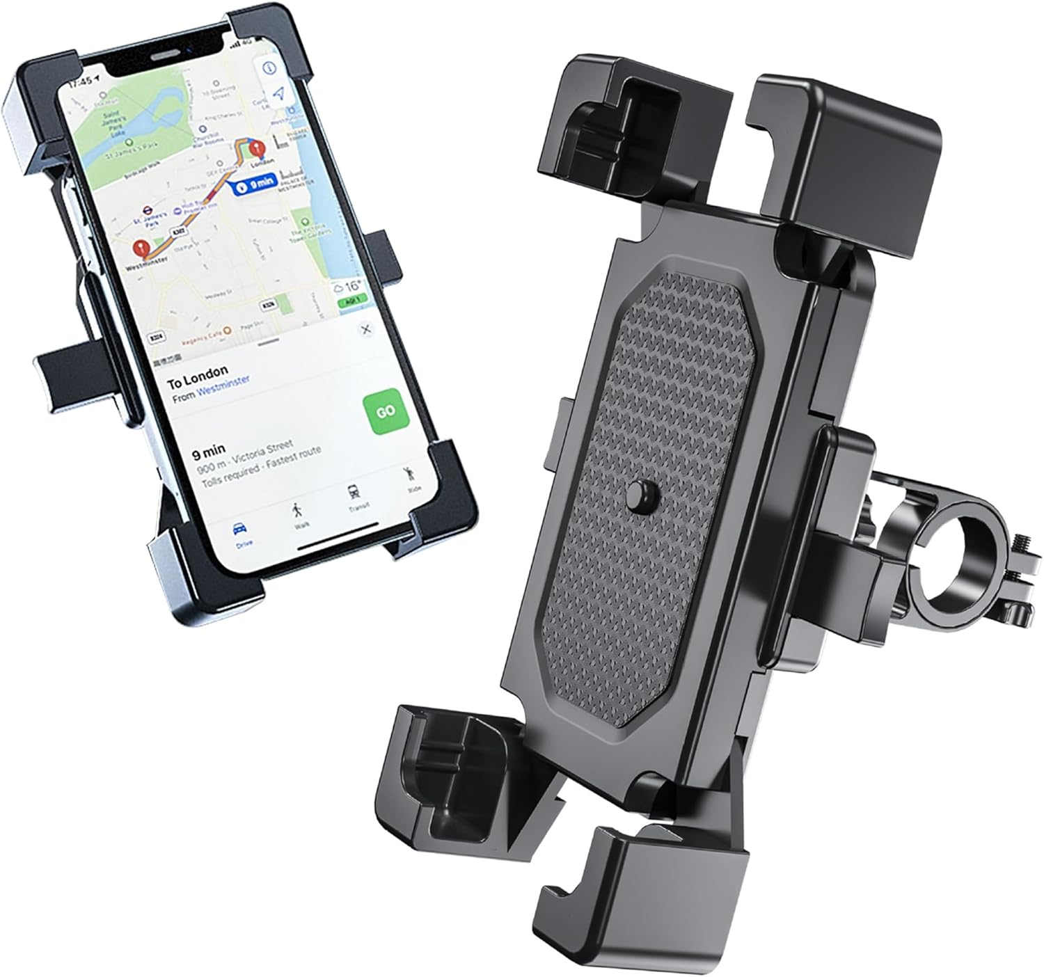 Motorcycle Phone Mount, Bike Phone Mount, 360° Rotatable Phone Holder for Motorcycle Bike Bicycle Scooter, Compatible with Cellphones 4.7-6.8” Motorcycle Phone Mount, Bike Phone Mount, 360° Rotatable Phone Holder for Motorcycle Bike Bicycle Scooter, Compatible with Cellphones 4.7-6.8”