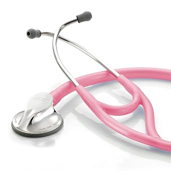 ADC Adscope 600 - Platinum Multifrequency Stethoscope - Metallic Pink