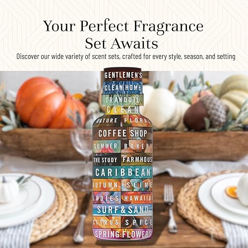 Miniatura 38 de Juego Floral de 6 aceites aromáticos de alta calidad de violeta, jazmín, rosa, lila, fresia, gardenia, 0.33 fl oz (10 ml)