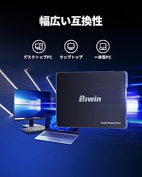 Amazon | Biwin M100 1TB SSD 2.5インチ SATA III 高速550MB/s