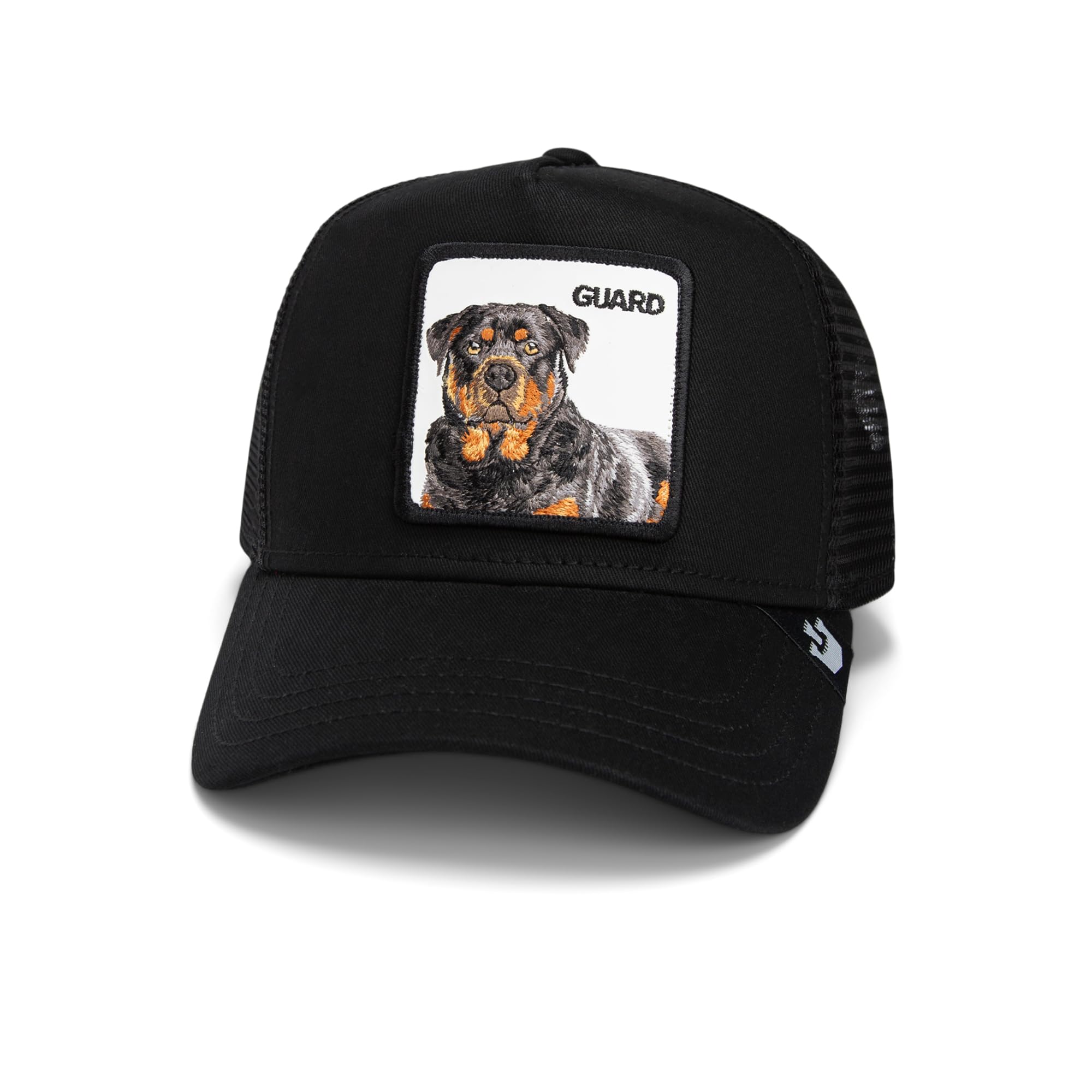 Goorin Bros. The Guard Dog Black Adjustable Trucker Cap