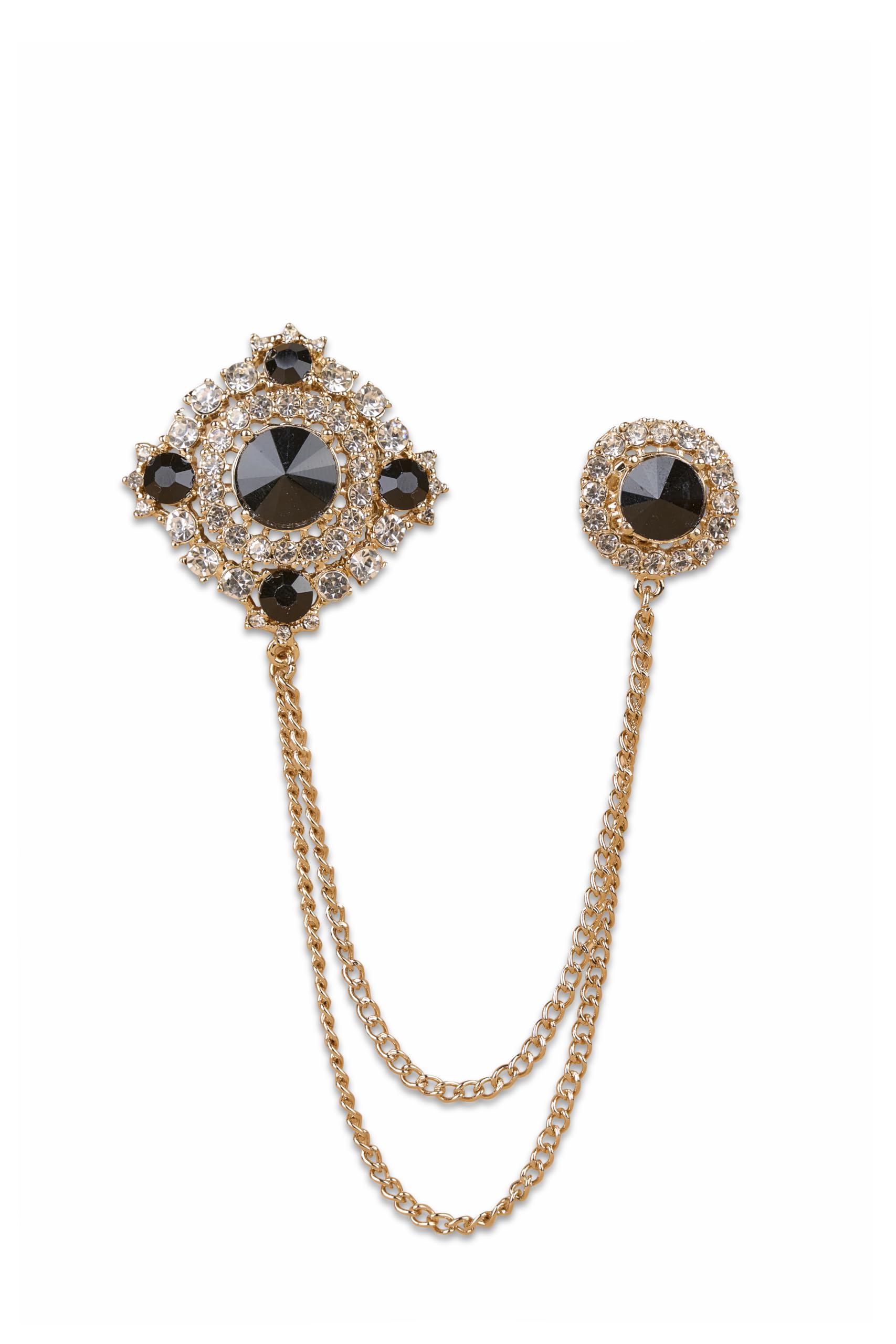 Black Stone Brooch-image-12