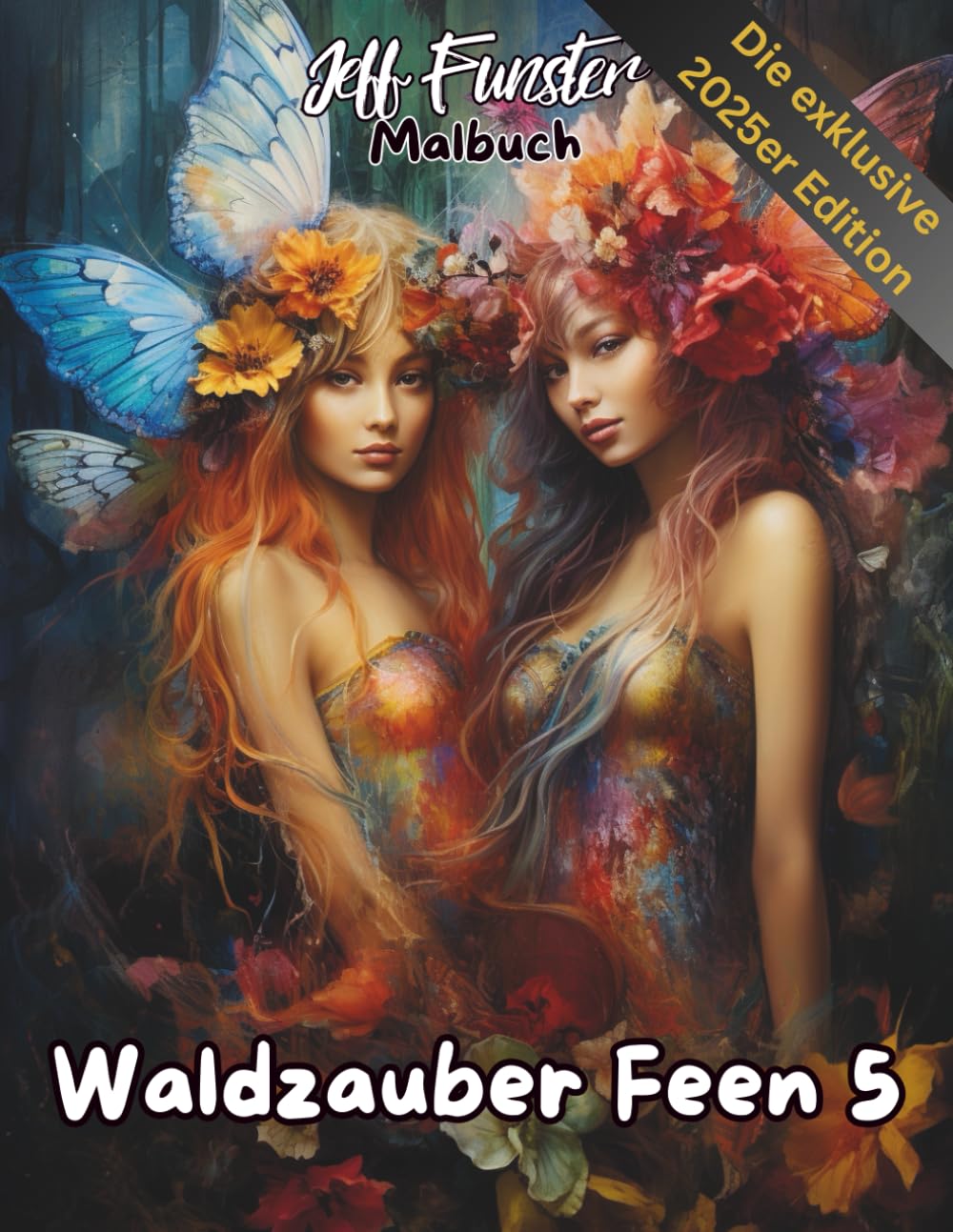 Waldzauber Feen 5 – Magisches Malbuch voller Fantasie & Natur