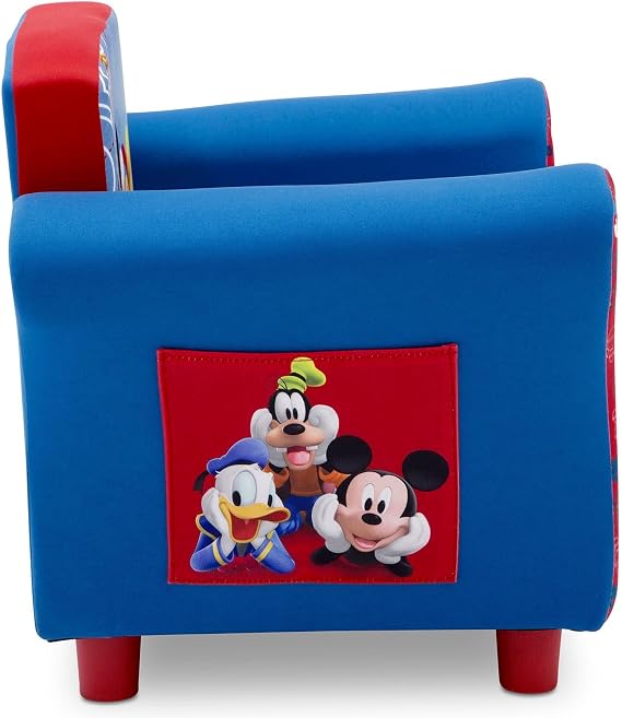 Delta Children Upholstered Chair, Disney Mickey Mouse