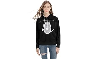 Snuggly Hoodie with Ears for Dog and Cat Lovers
