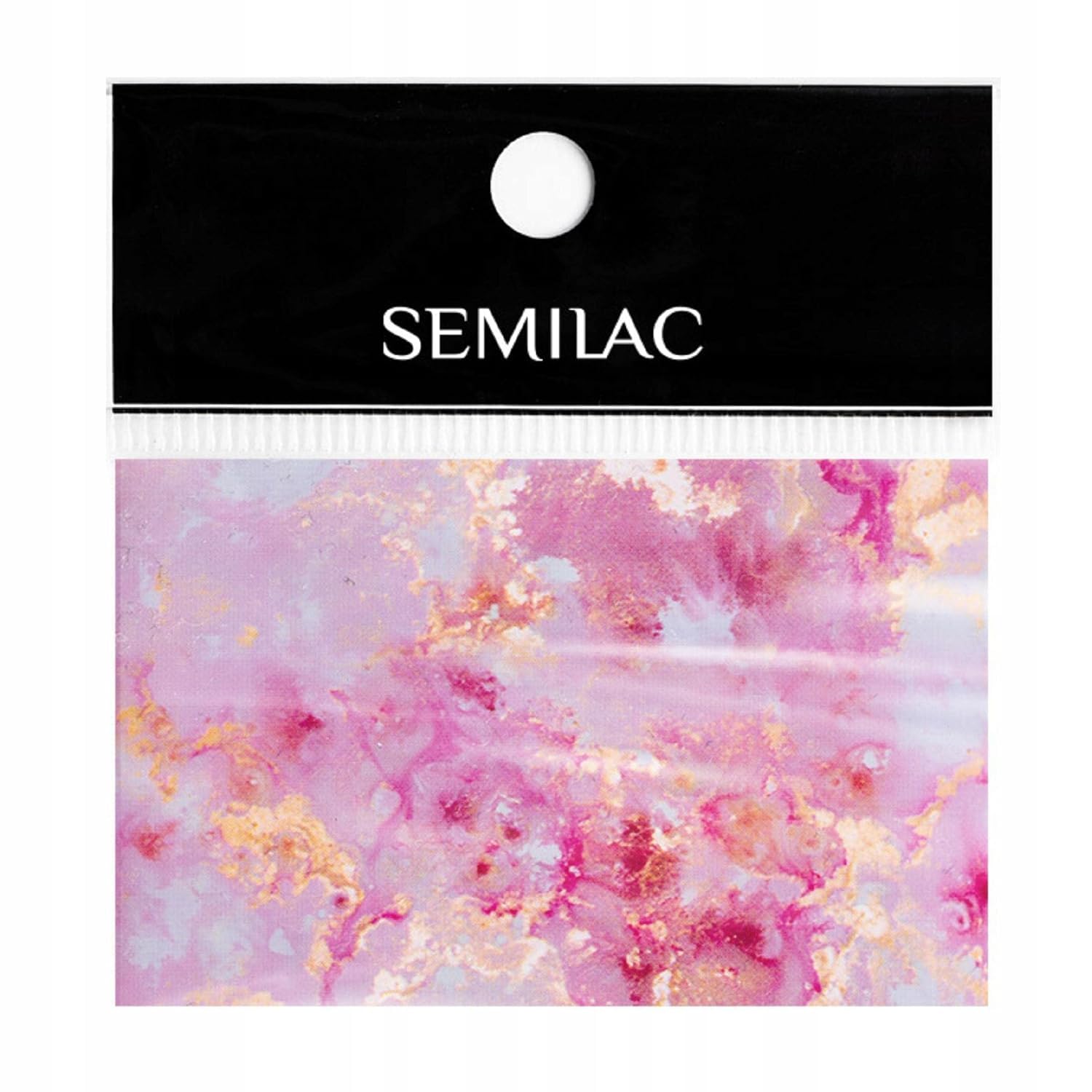 Semilac Nail Transfer foil (Gold Marble)