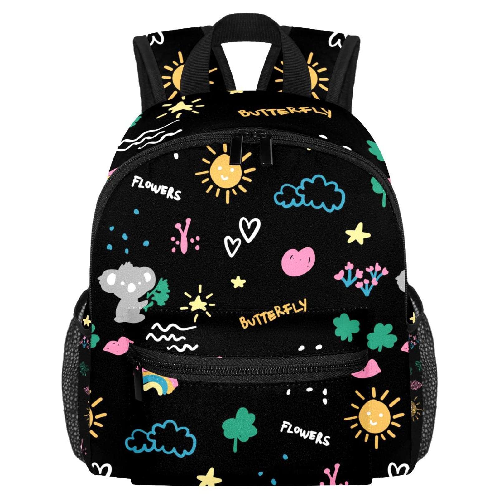 DJROW Mochila infantil Koala Bear para niños y niñas, jardín de infantes, aperitivos, guardería, escuela, Multicolor, small