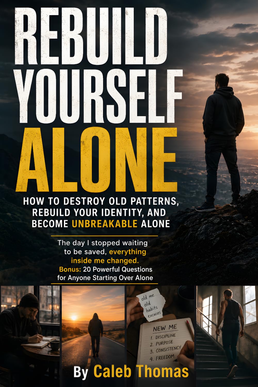Rebuild Yourself Alone: Discipline Over Motivation, Stoic Self-Mastery, and Mental Toughness for Rebuilding Your Life, Healing Alone, and Becoming Stronger Through Solitude