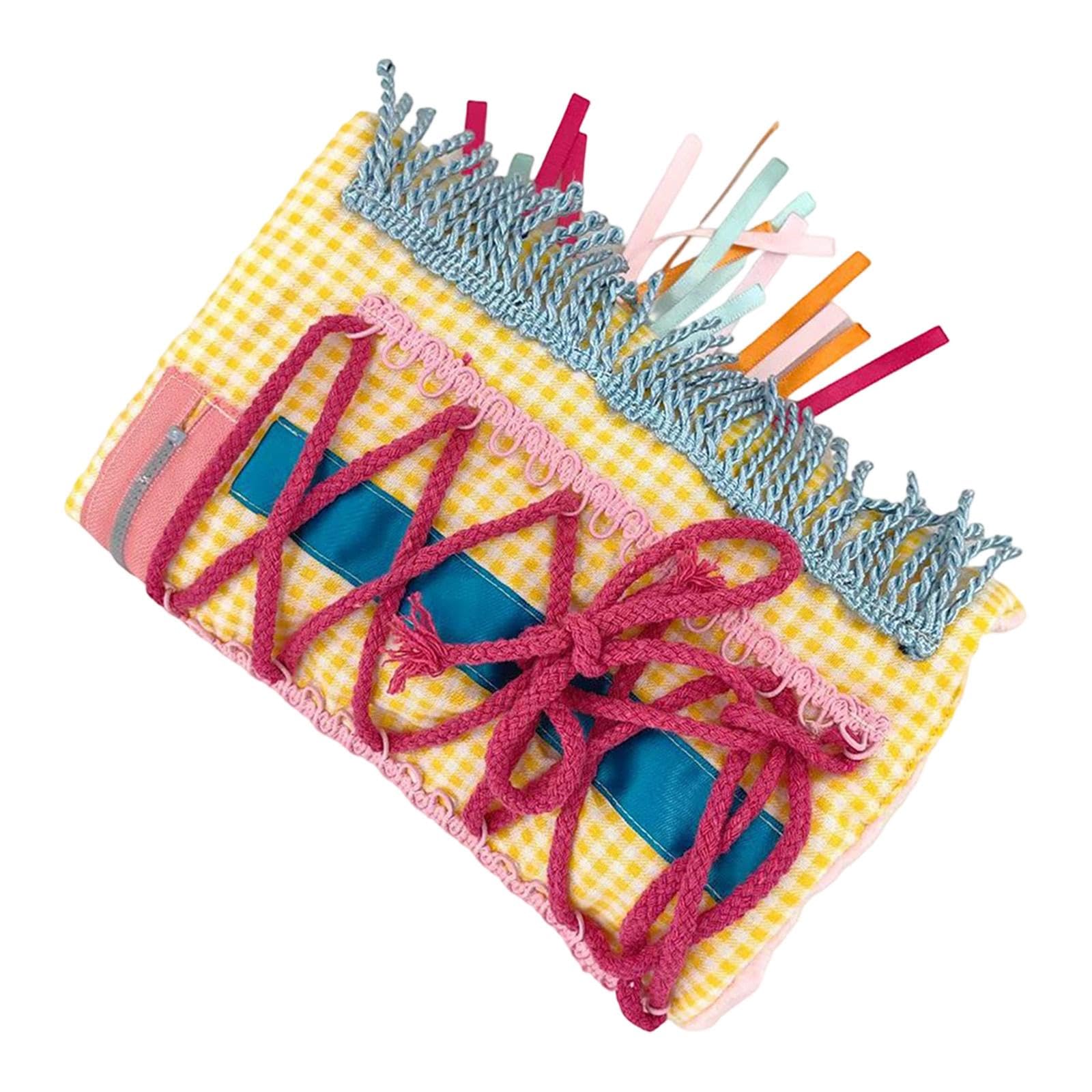 Couverture sensorielle Fidget, jouet pour les soins de la mémoire des personnes âgées, oreiller sensoriel à usages multiples pour les bras, Style A