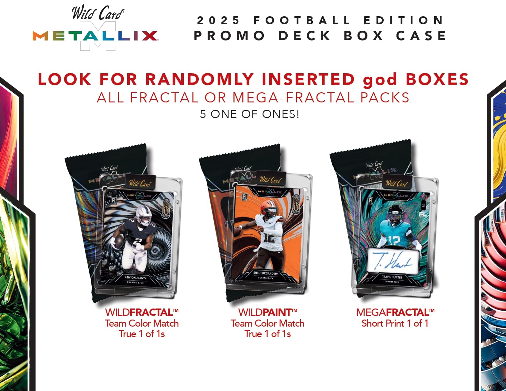 Amazon.com: 2025 Wild Card Metallix Football Pro-Look Promo Deck