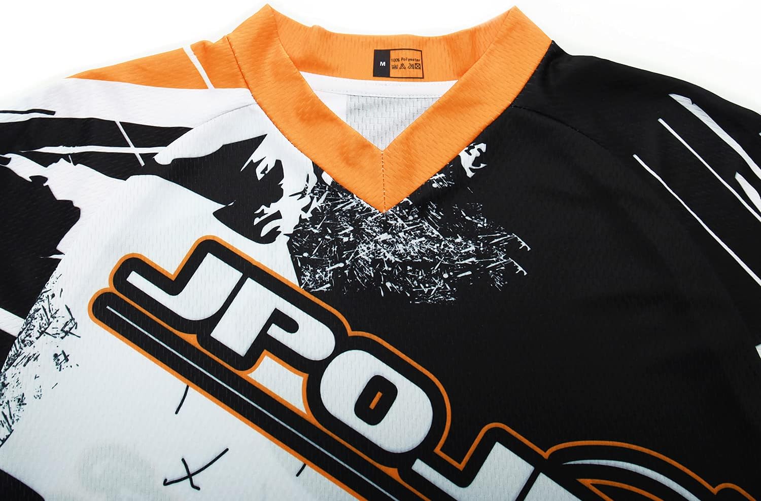 JPOJPO Men's Mountain Bike Jersey Long Sleeve Downhill&Motocross Shirts Breathable/Moisture-Wicking T-Shirt - Image 4
