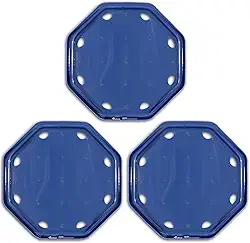 GoFloats GF-SOLAR-V2-60-3 Pacote com 3 aquecedores solares infláveis V2 pacote com 12 - Aquecimento e isolamento de piscina acessíveis