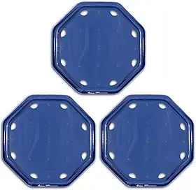 GoFloats GF-SOLAR-V2-60-3 Pacote com 3 aquecedores solares infláveis V2 pacote com 12 - Aquecimento e isolamento de piscina acessíveis
