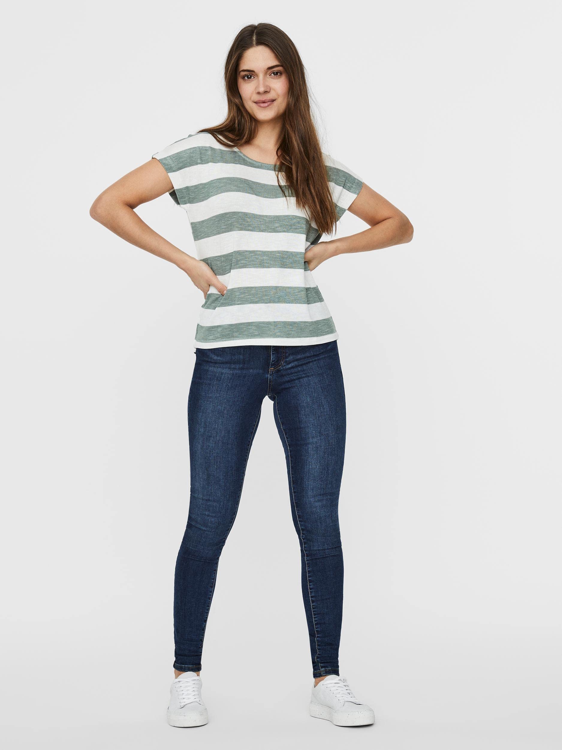 VERO MODA Wide Stripe Sleeveless Top