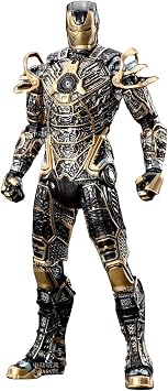 ZD Toys Infinity Saga Iron Man 3 Mark 41 MK41 1/10 Scale Painted Complete Action Figure