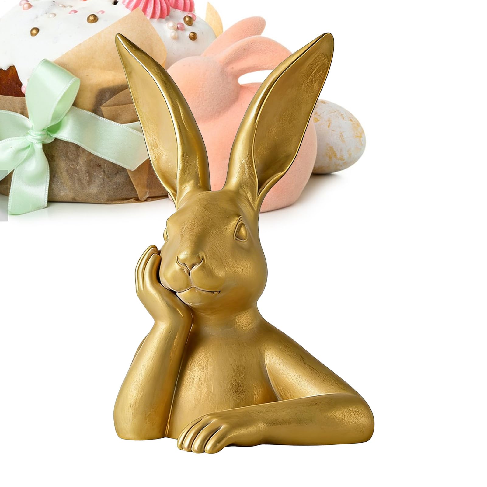 Décoration 3D figurines d'animaux en céramique pour rompre la monotonie des meubles