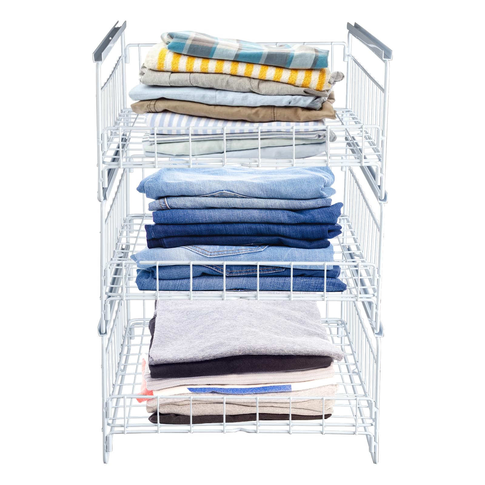 Tiroir Coulissant Cuisine à 3 Niveaux Armoire Organisateur Placard Cuisine Max.capacité de Charge 20kg pour Ranger Couverts, Assiettes, Cuillères, Fourchettes, Outils, Condiments
