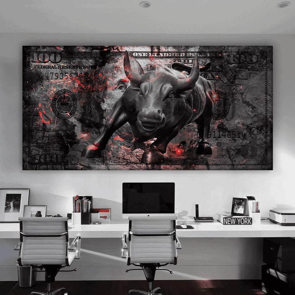 Wall Street Bull Art Decor For You