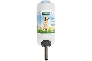 Lixit 32 oz Wide Mouth Water Bottle for Big and Little Doggies