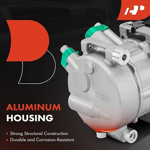 Miniatura 5 de A-Premium Compresor de aire acondicionado con embrague compatible con Hyundai Genesis Coupe 2.0L 2013 2014