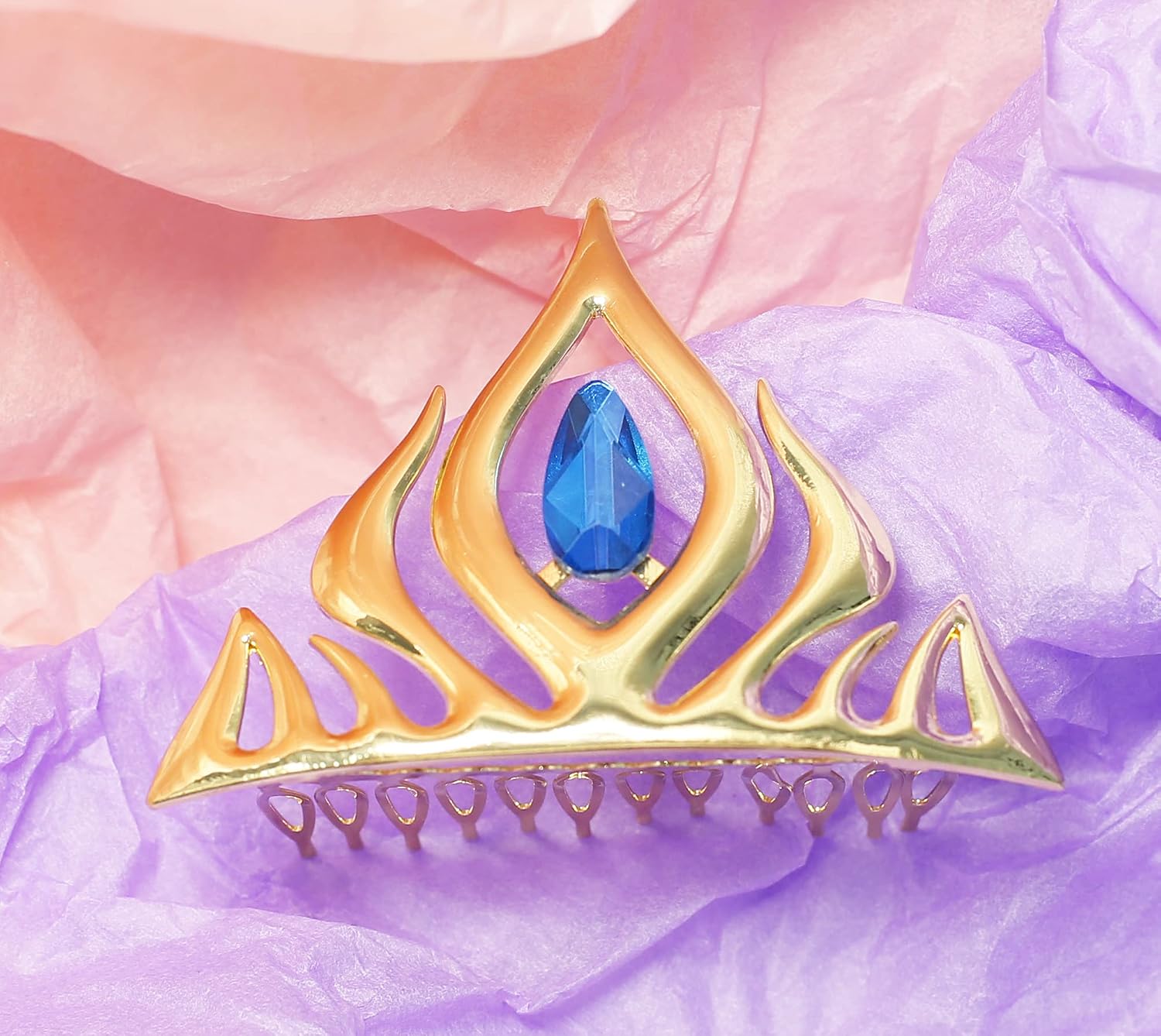 Princess Queen Tiara Coronation Crown (Gold)