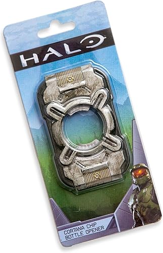 Miniatura 2 de Halo Cortana Chip Metal Abrebotellas Réplica
