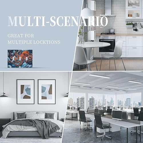 Miniatura 8 de Cubiertas decorativas para interruptor de luz de 3 segmentos, diseño de pulpo, monstruo, azul, olas marinas, 3 agujeros, placa frontal para