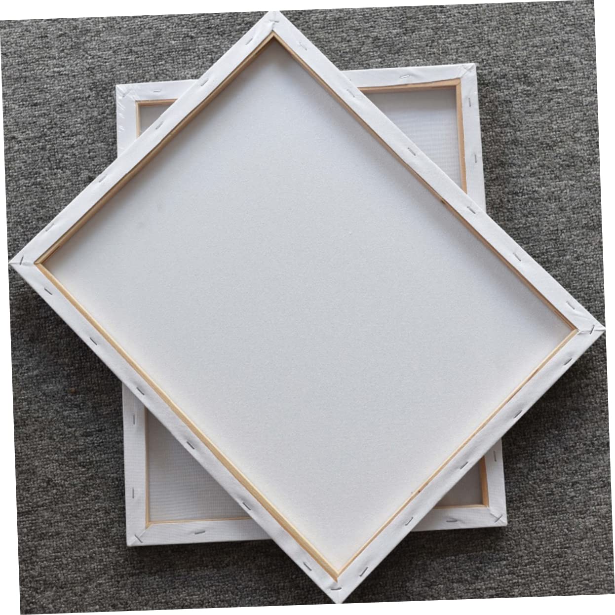 NUOBESTY Lienzos para Pintura al Óleo 30x40 Cm de Algodón Color Claro 6 Unidades para Artistas y Aficionados DIY Manualidades Pintura Acrílica y Óleo Uso Escolar y Hogar