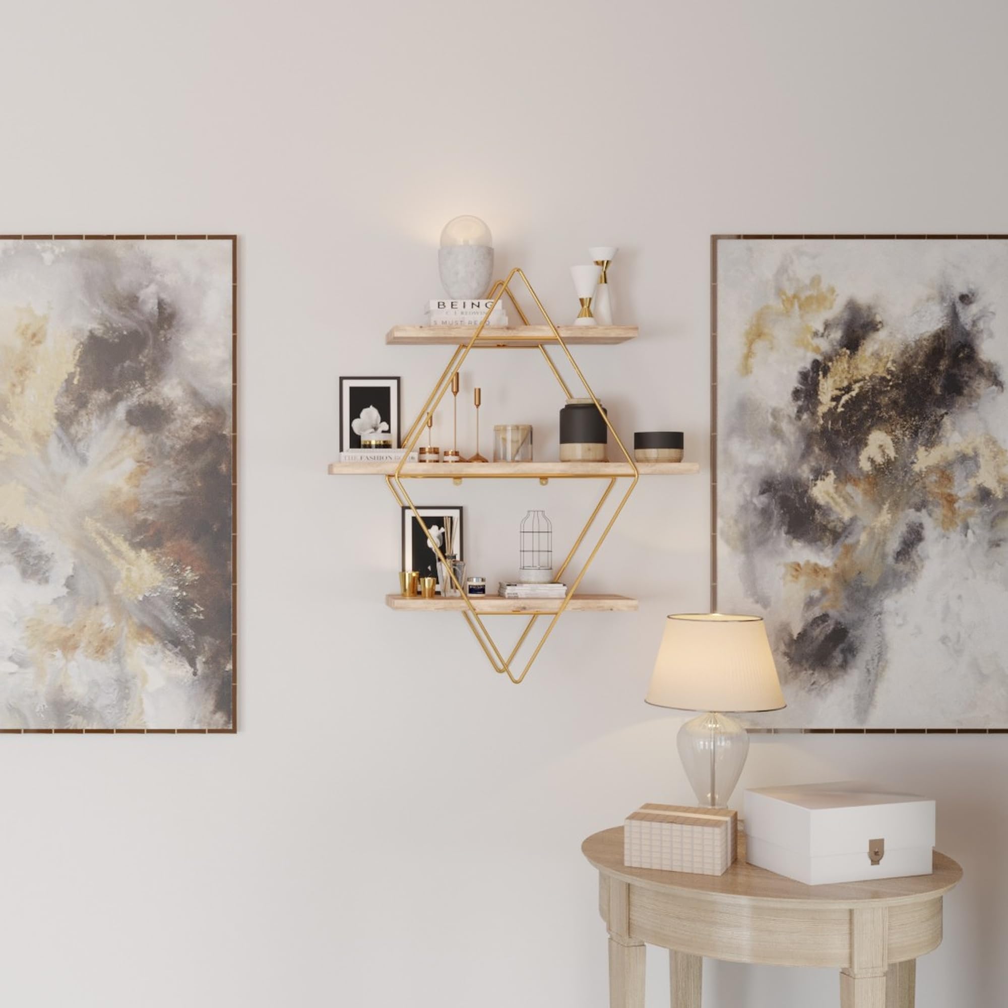 Diamond Wall Rack Diamond Wall Shelves Home