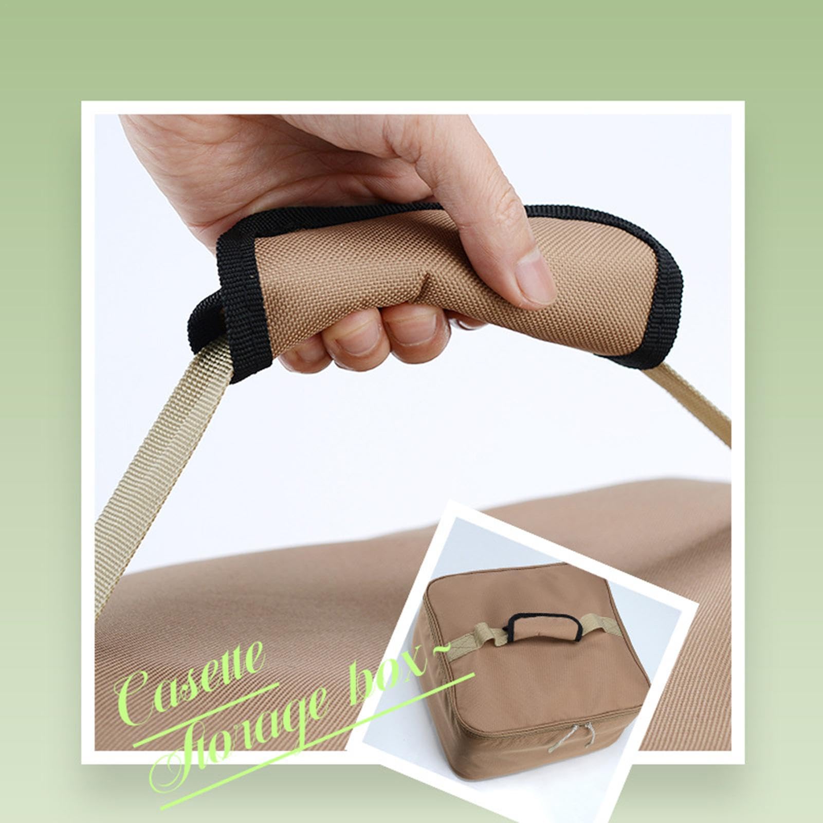 Transporttasche für Campingkocher, Tasche für Campingkocher, Transporttasche, Aufbewahrungstasche für Campingkocher – tragbare Tragetasche für Pfannenbrenner, Tragetasche in T-Form