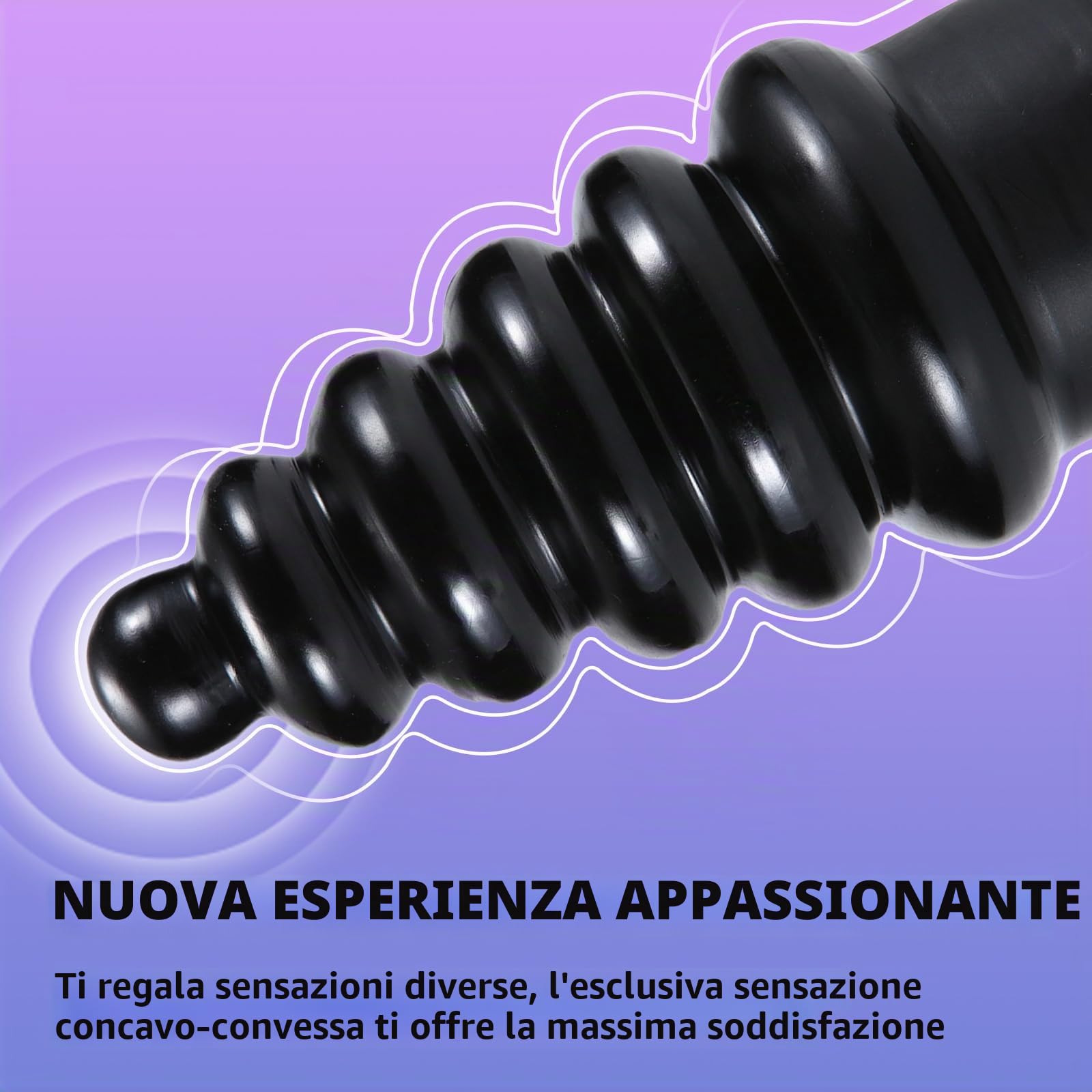 BDSMJOY Butt plug Dildo Anale XXL Dildo Gigante, grande Plug Anale con Ventosa, Perline Anali Giocattoli Anali Sesso Estremo Espansore Anale Fisting Giocattoli Sessuali per Coppie Donne Uomini