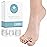 Mind Bodhi Single-Loop Toe Separators 4-Pack: Correcting Bunions and Restoring Toes to Their Original Shape - For Men and Women - Toe Spacers Bunion Corrector - Clear